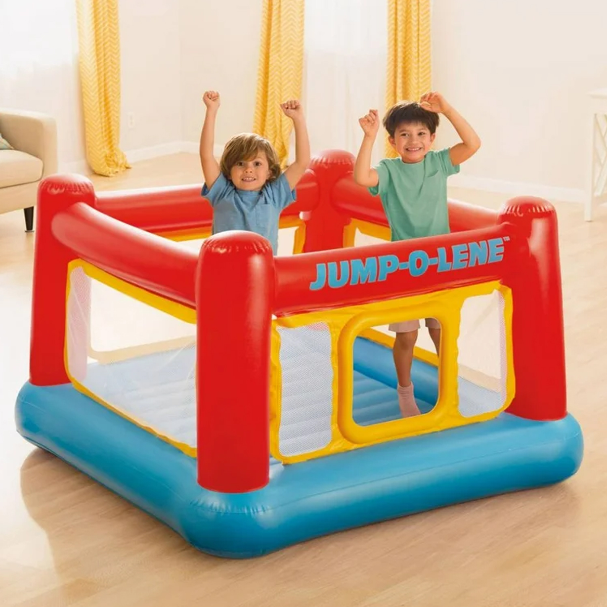 Ring De Box Inflable Jump O Lene Intex Rojo