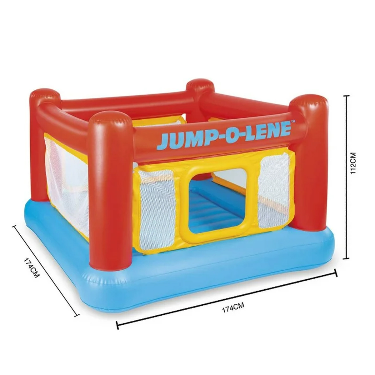Ring De Box Inflable Jump O Lene Intex Rojo