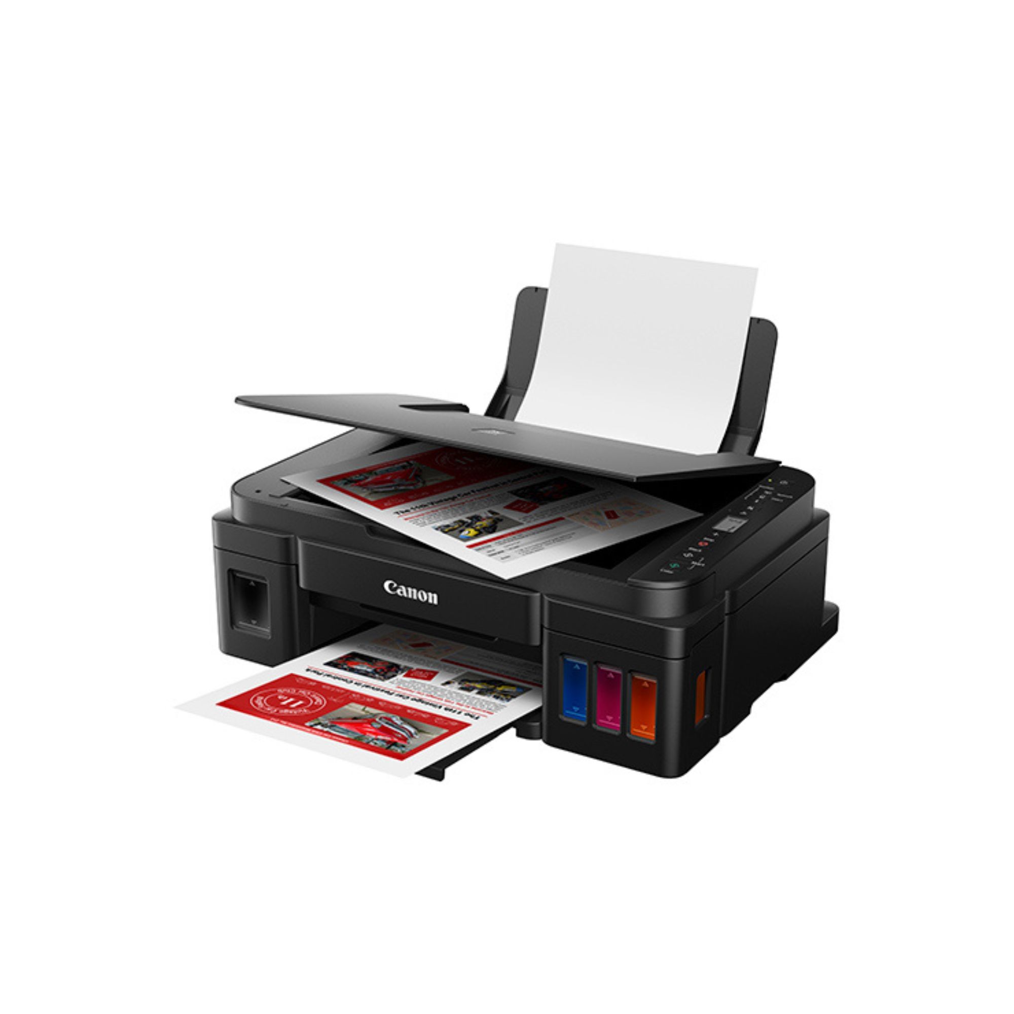 Impresora Multifuncional Canon Pixma G3110, Sistema de Tinta Continua, USB, Wi-Fi, 8.8 ipm Negro, 5 ipm Color