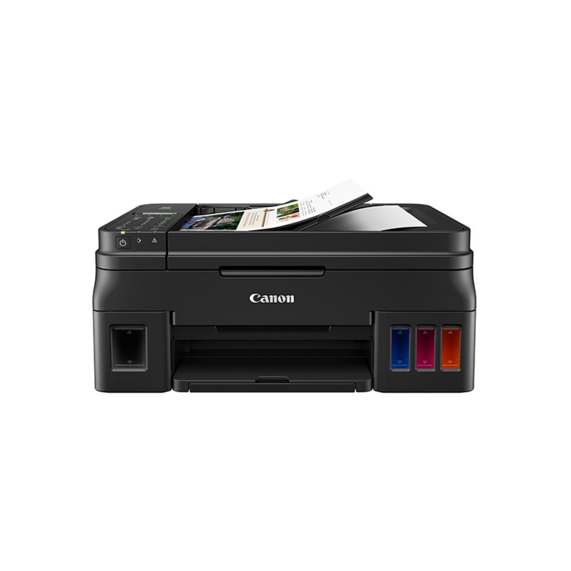 Impresora Multifuncional Canon Pixma G4110, Sistema de Tinta Continua, USB, Wi-Fi, 8.8 ipm Negro, 5 ipm Color