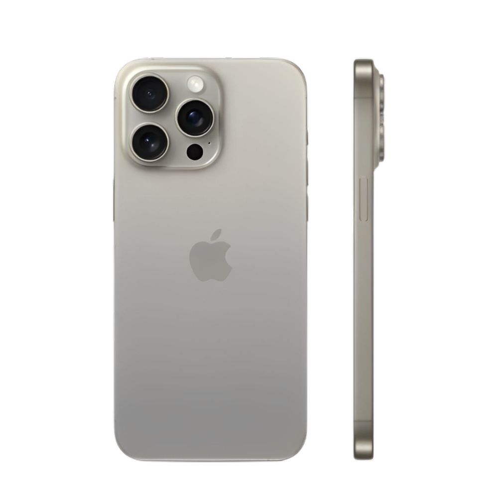 iPhone 15 Pro 128GB Natural CHIP  Reacondicionado + Mini Power Bank