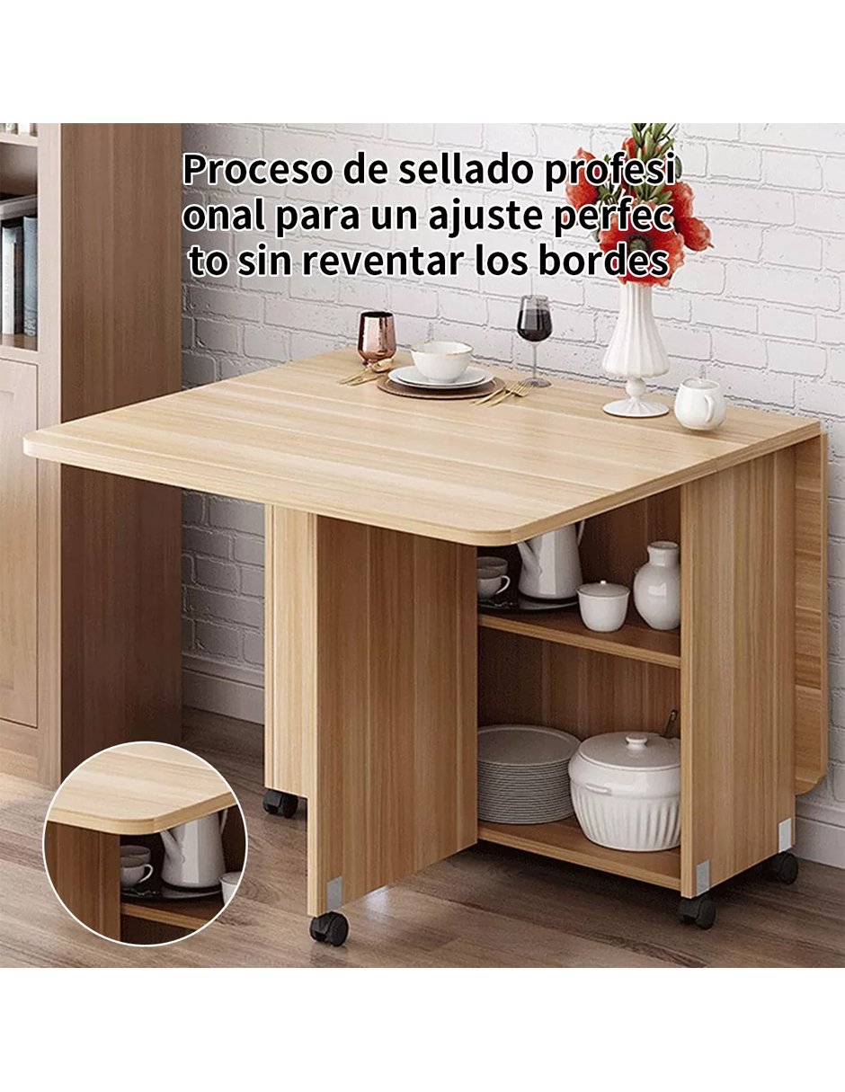 Mesa Plegable Moderna Comedor Minimalista 120cm