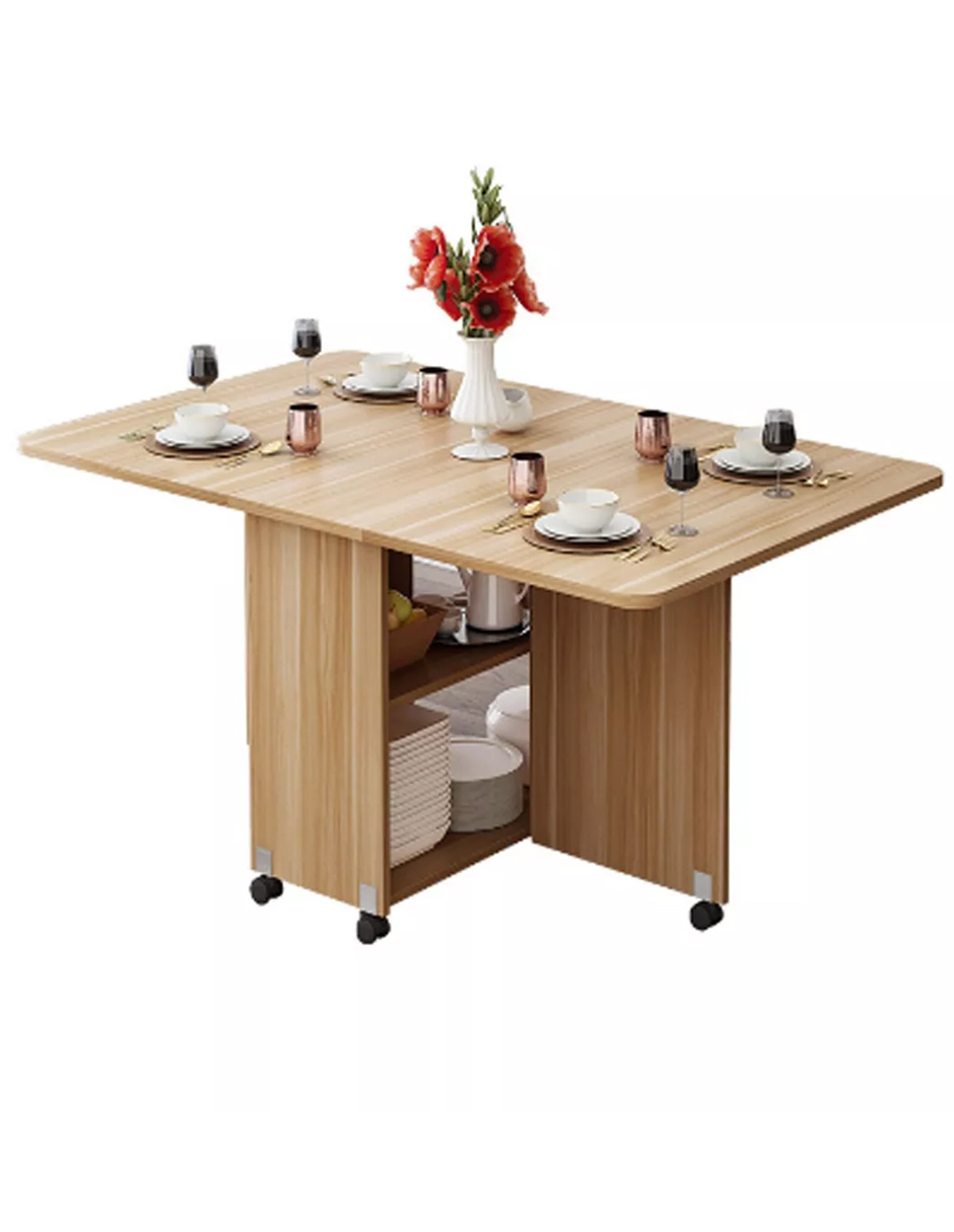 Mesa Plegable Moderna Comedor Minimalista 120cm