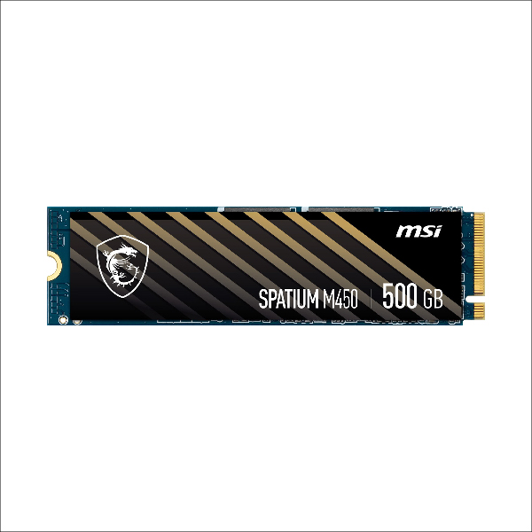 SSD MSI SPATIUM M450 500GB PCIe 4.0 NVMe M.2 2280