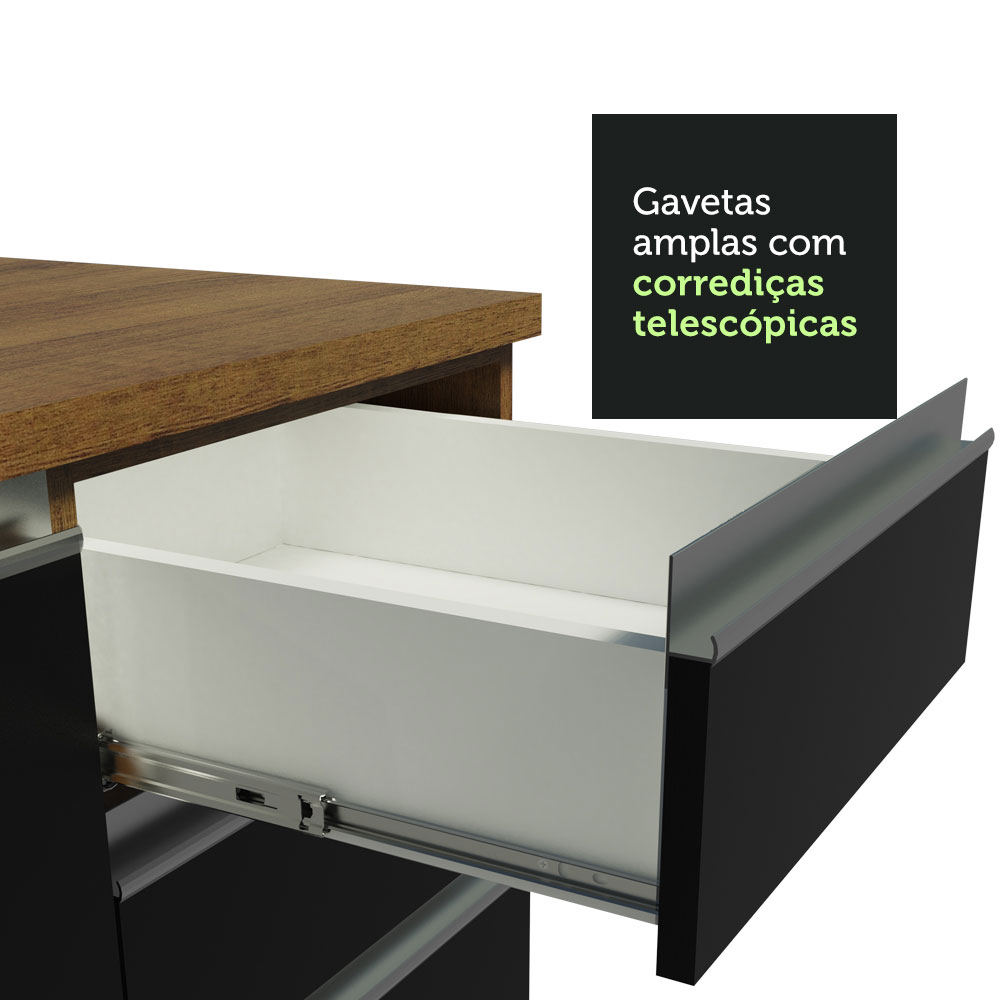 Cocina Integral Completa Modular Madesa Glamy 270cm MN 14