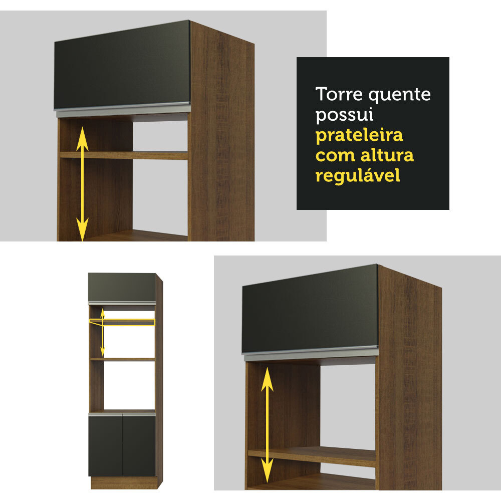 Cocina Integral Completa Modular Madesa Safira 290cm MN 04