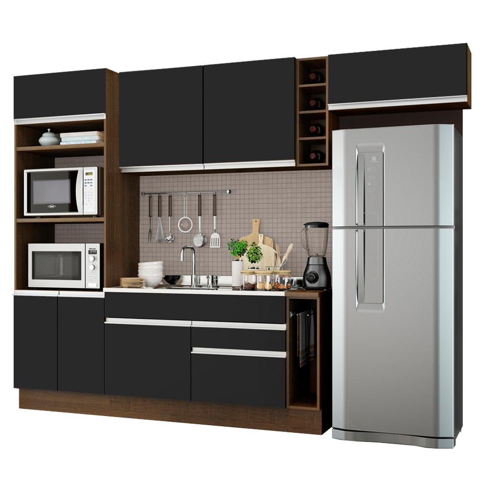 Cocina Integral Completa Modular Madesa Safira 290cm MN 04