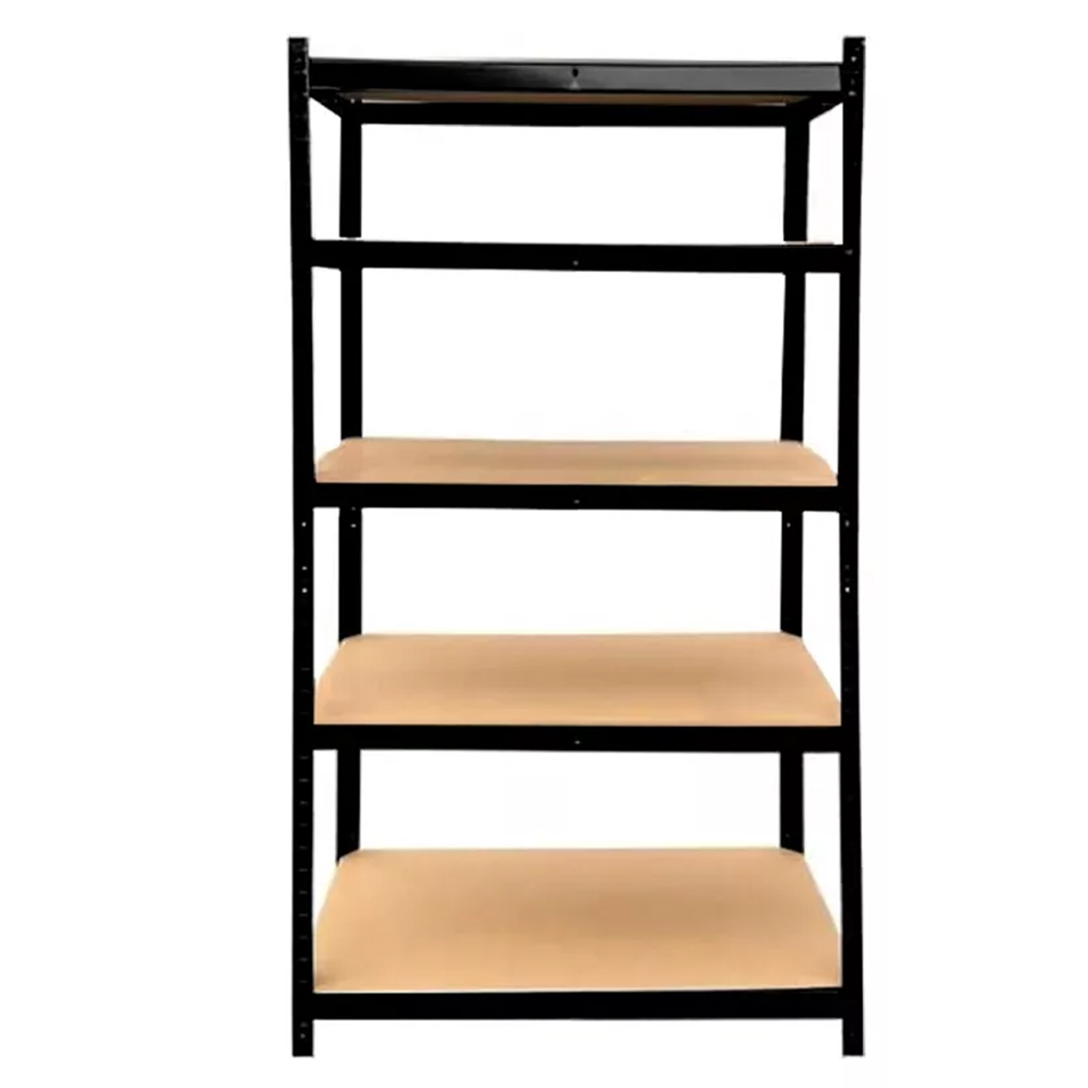 Estante Anaquel Organizador Metal 5 Niveles Hogar Oficina Color Negro