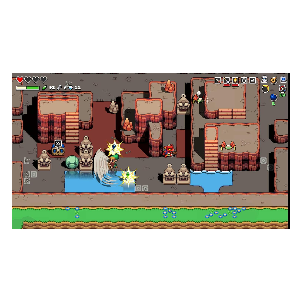 Nintendo Switch Juego Cadence of Hyrule Crypt of the Necrodancer feat The Legend of Zelda