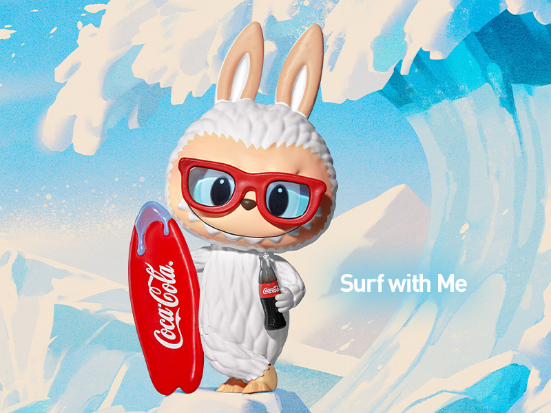 Figura Labubu The Monsters Coca Cola Original POP MART Caja Sorpresa