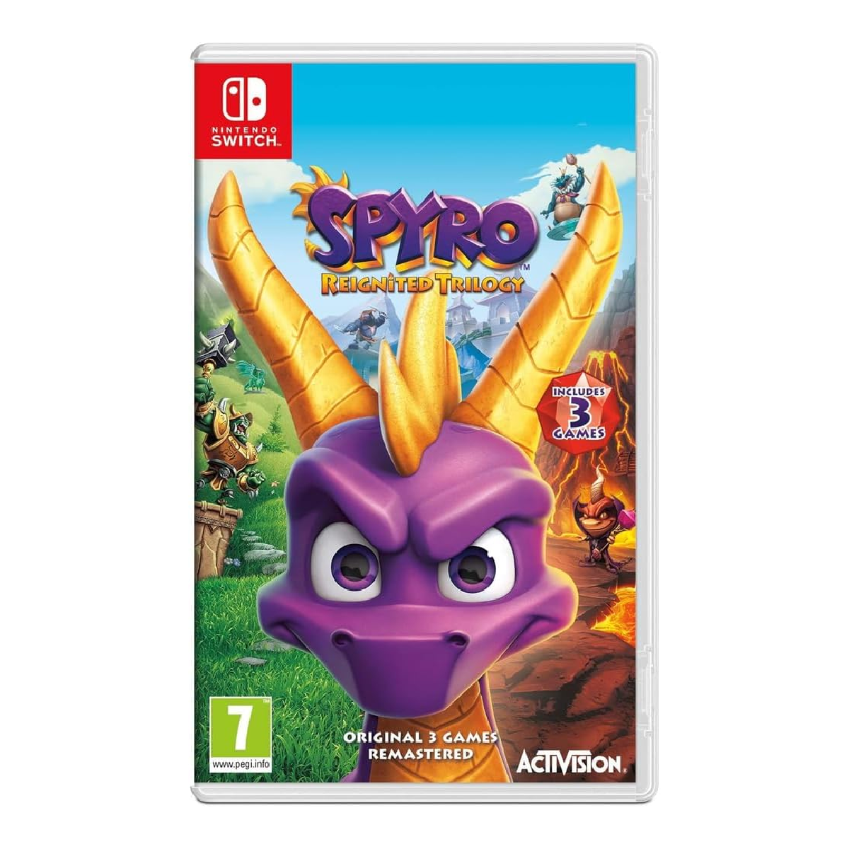 Nintendo Switch Juego Spyro Reignited Trilogy