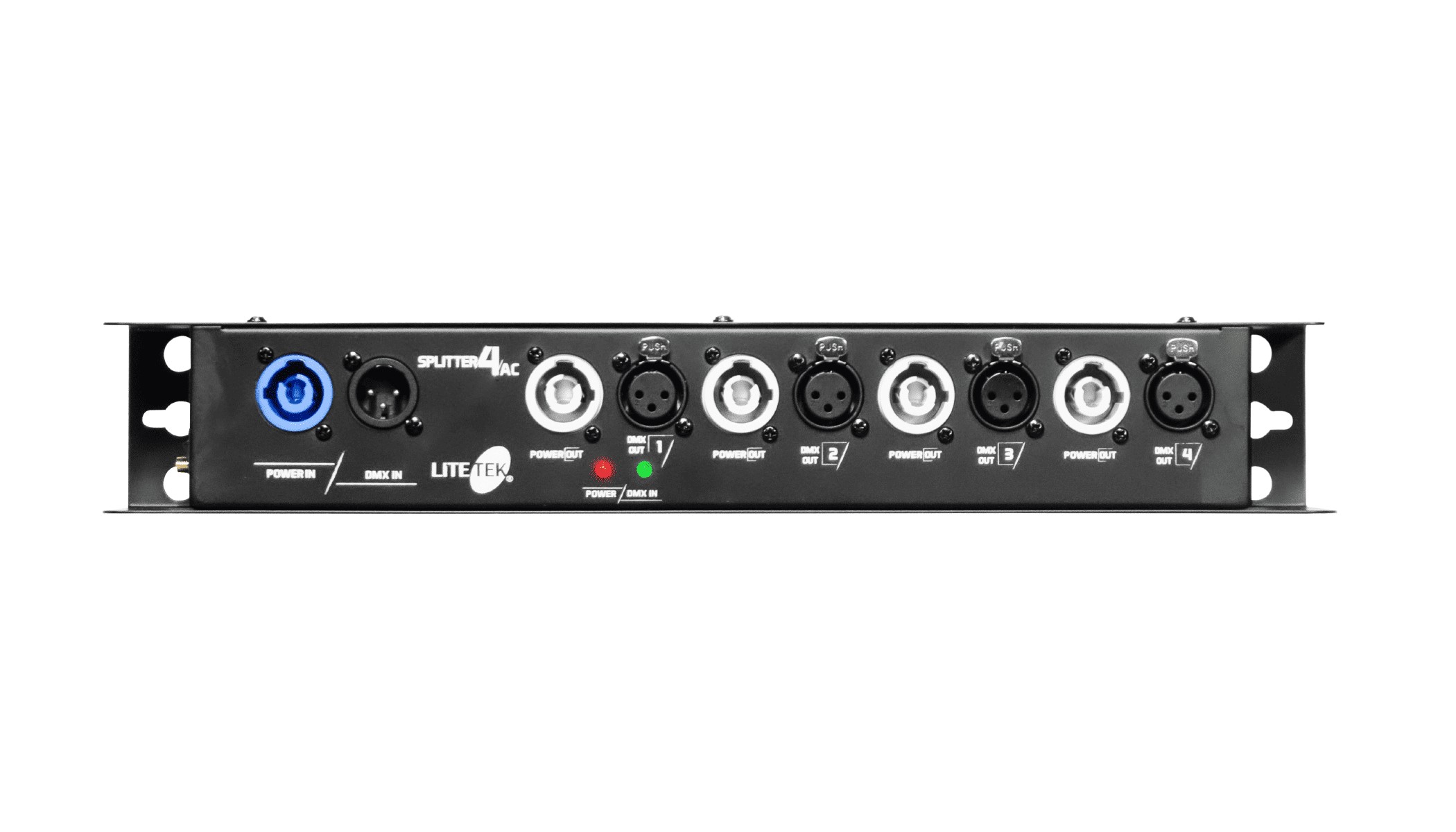 Splitter Dmx LITE TEK SPLITTER 4AC 1 Entrada 4 Salidas 