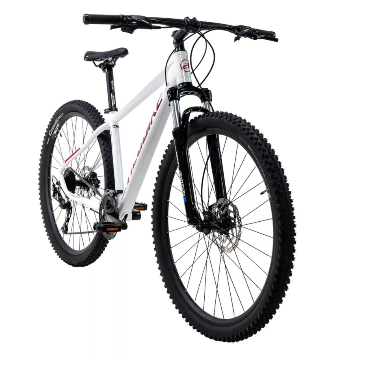Bicicleta Alubike Kodiak R29 Montaña / Shimano Altus, 9 Vel Blanco Cuadro Mediano ENDY