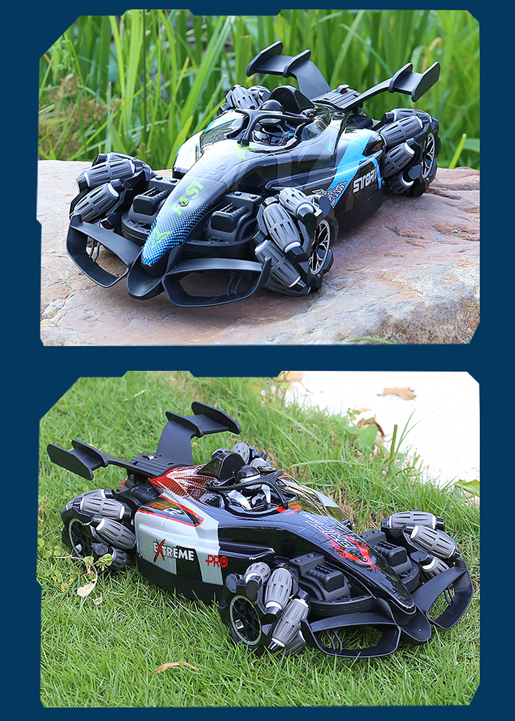 carro a control remoto con control de pulse y efecto nitro 