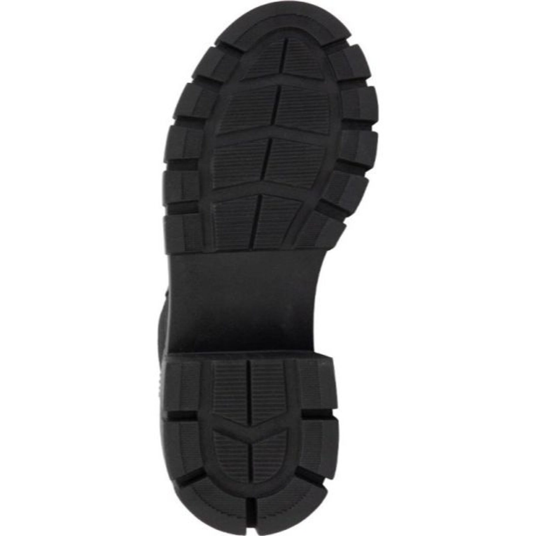 Botas para mujer, tipo Chelsea, con suela track, acabado napa, marca HPC Polo, color negro, mod. 1056307