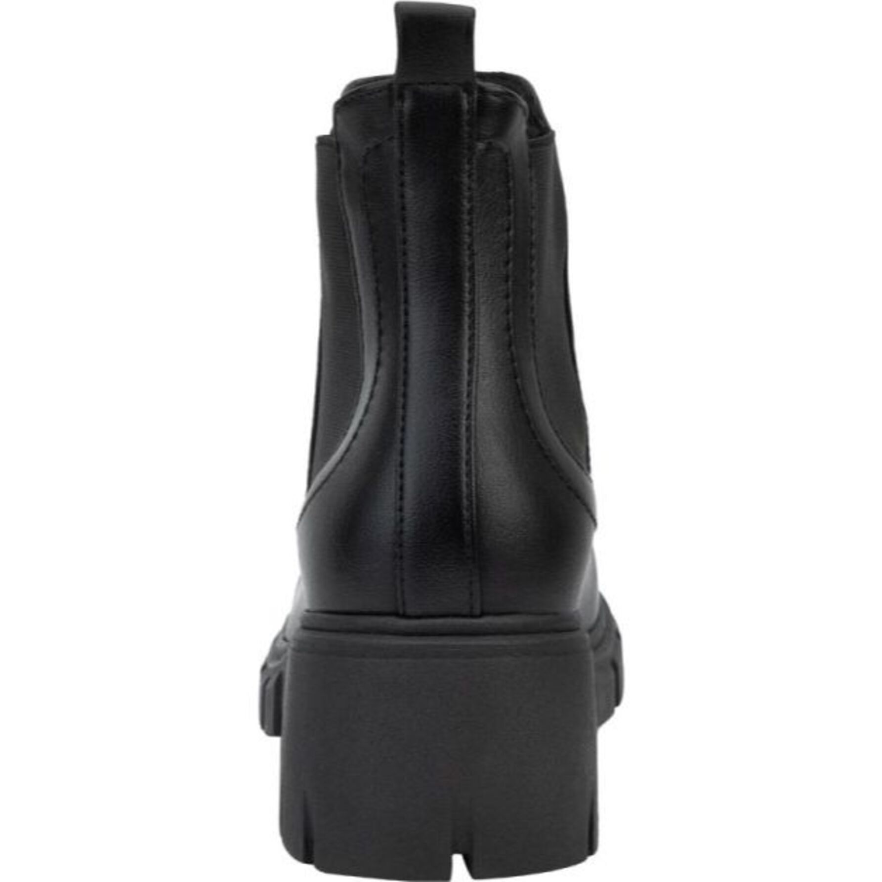 Botas para mujer, tipo Chelsea, con suela track, acabado napa, marca HPC Polo, color negro, mod. 1056307