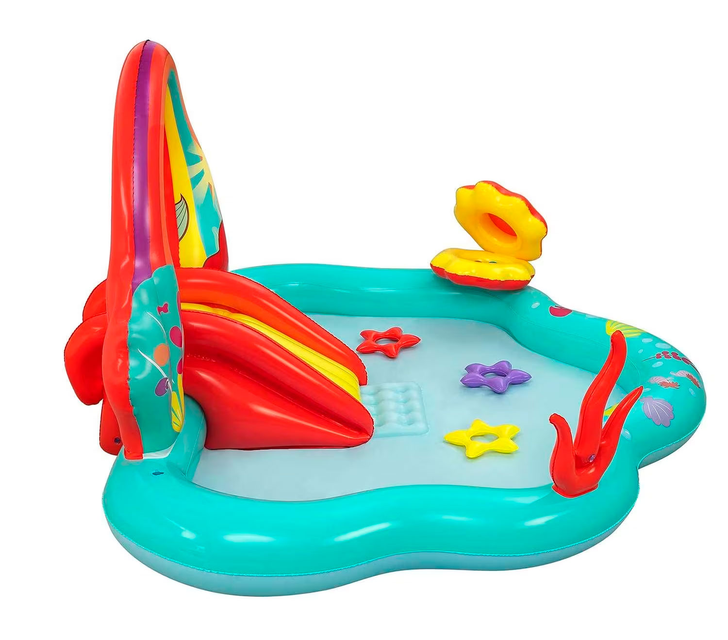 Alberca Inflable La Sirenita Con Resbaladilla Bestway 91097