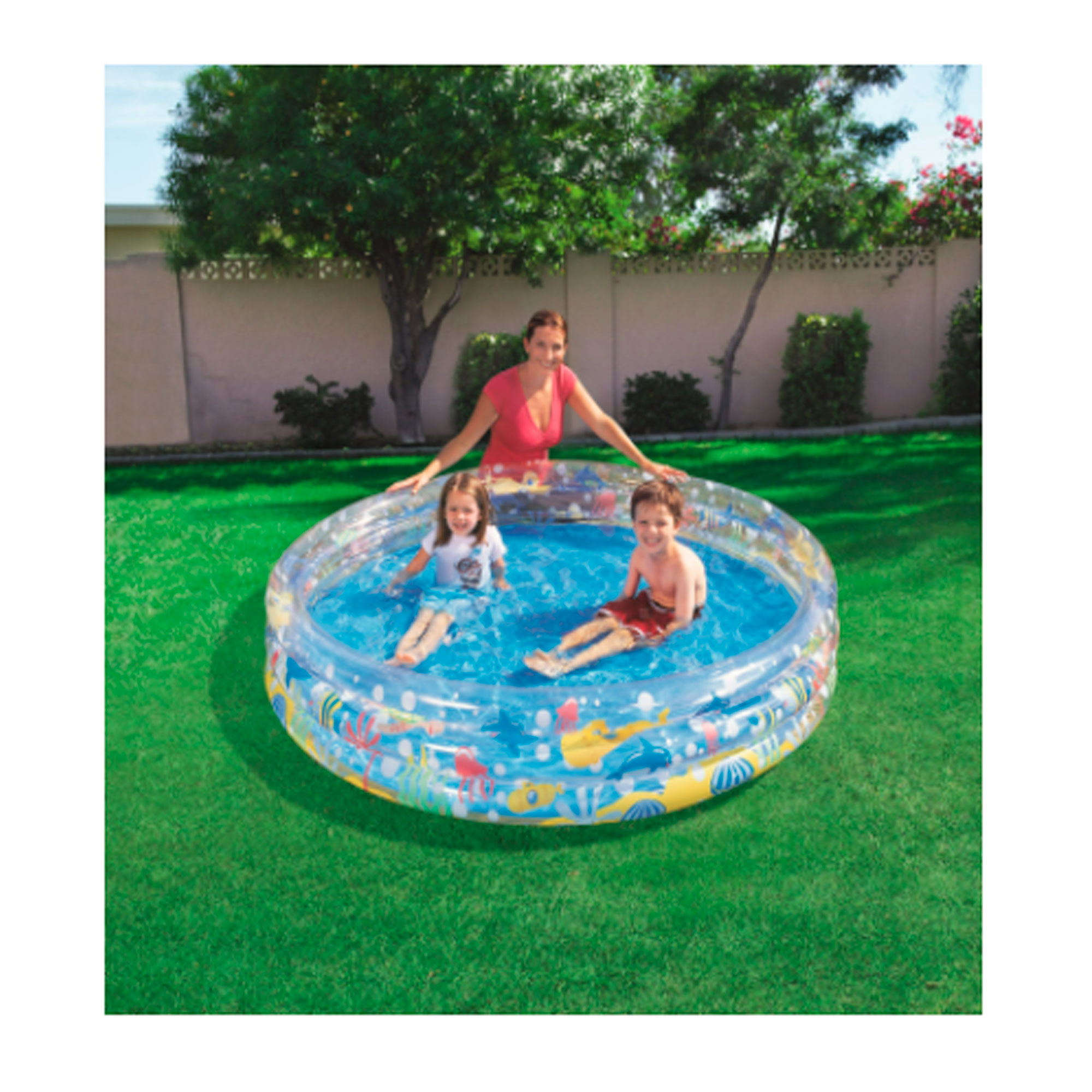 Alberca Infantil Bestway Piscinas 3 Aros 152 x 30cm