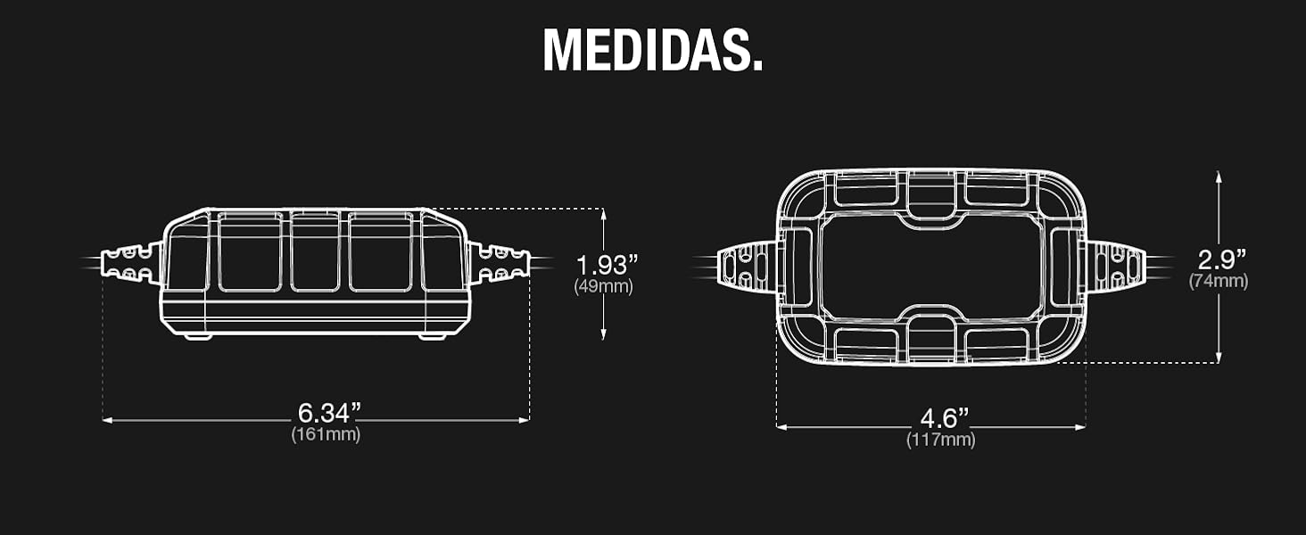 Cargador de Batería de 6V y 12V GENIUS5 Noco