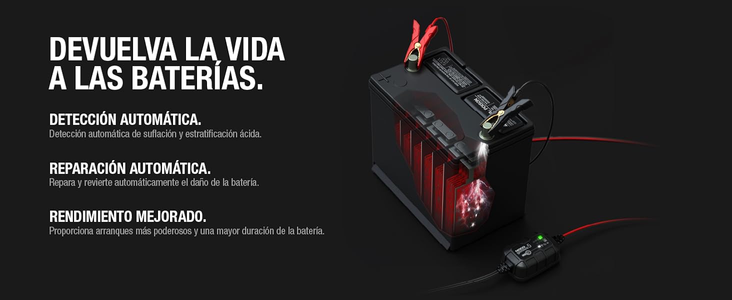 Cargador de Batería de 6V y 12V GENIUS5 Noco