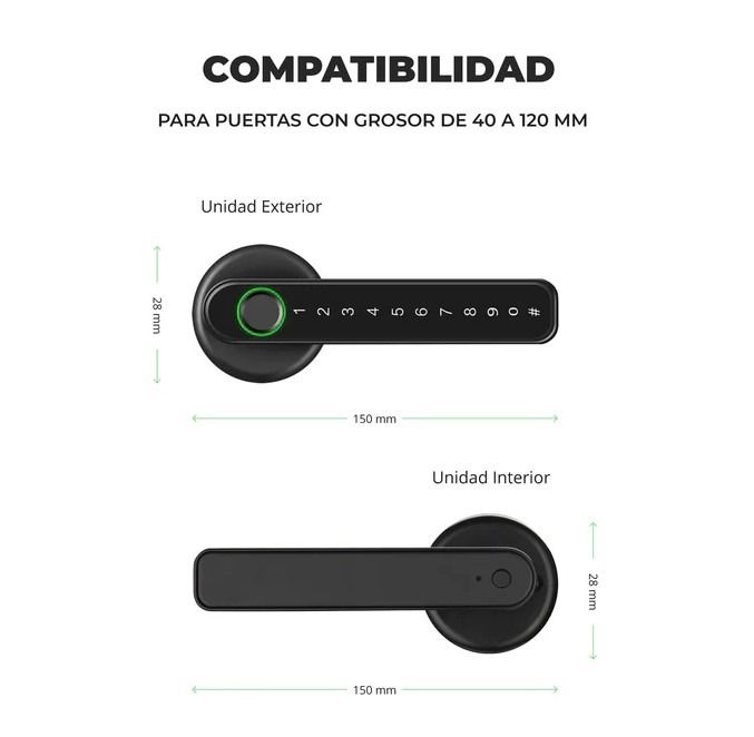 Cerradura inteligente EXC-SH100 Excel