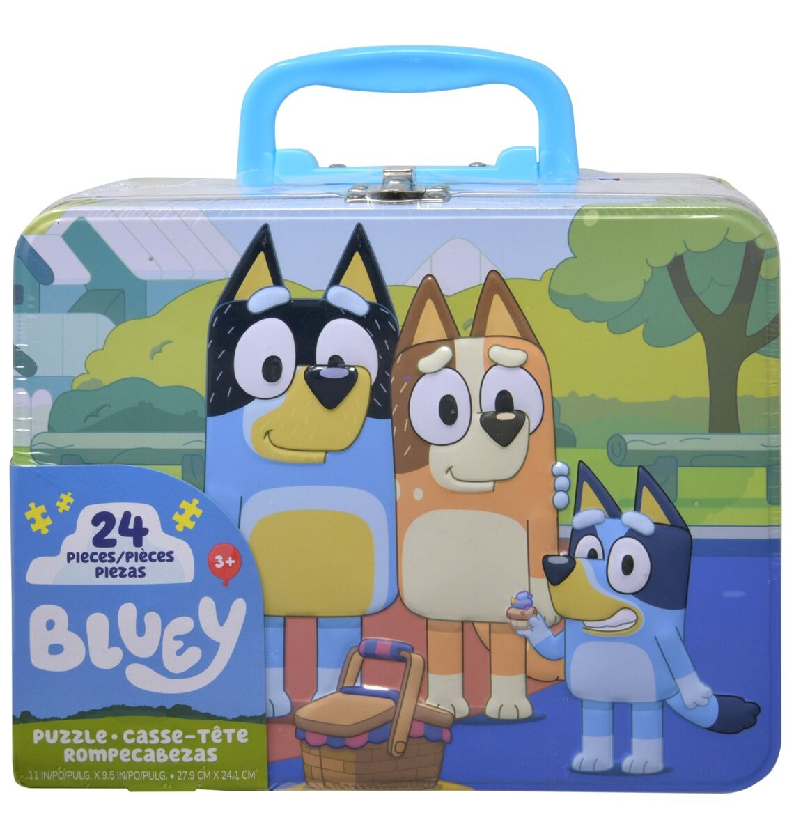 Lonchera Bluey Bingo Familia Rompecabezas 24 Piezas