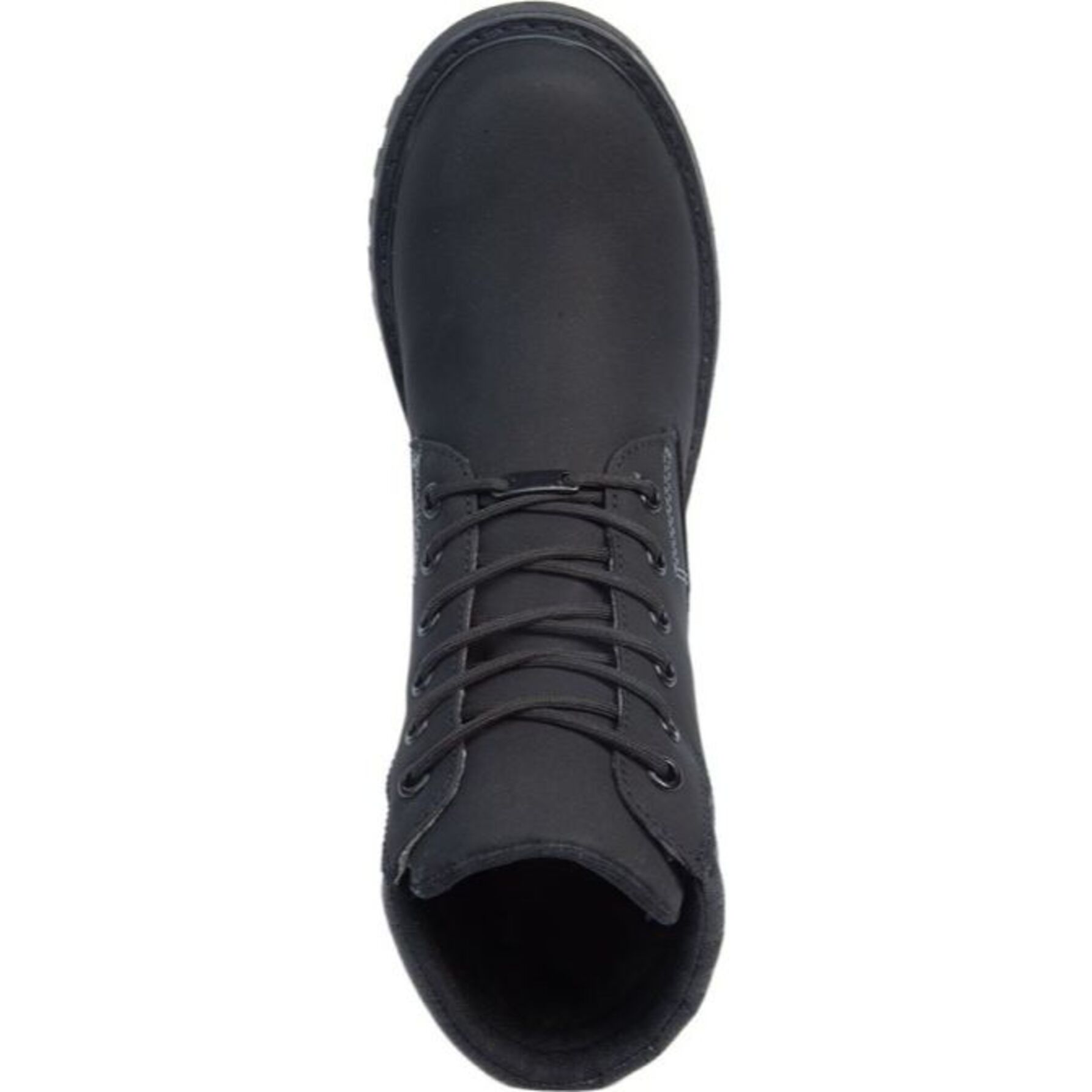 Botas para mujer, tipo hiker, con suela antiderrapante, con agujetas, acabado graso, marca Kebo, color negro, mod. 1178112