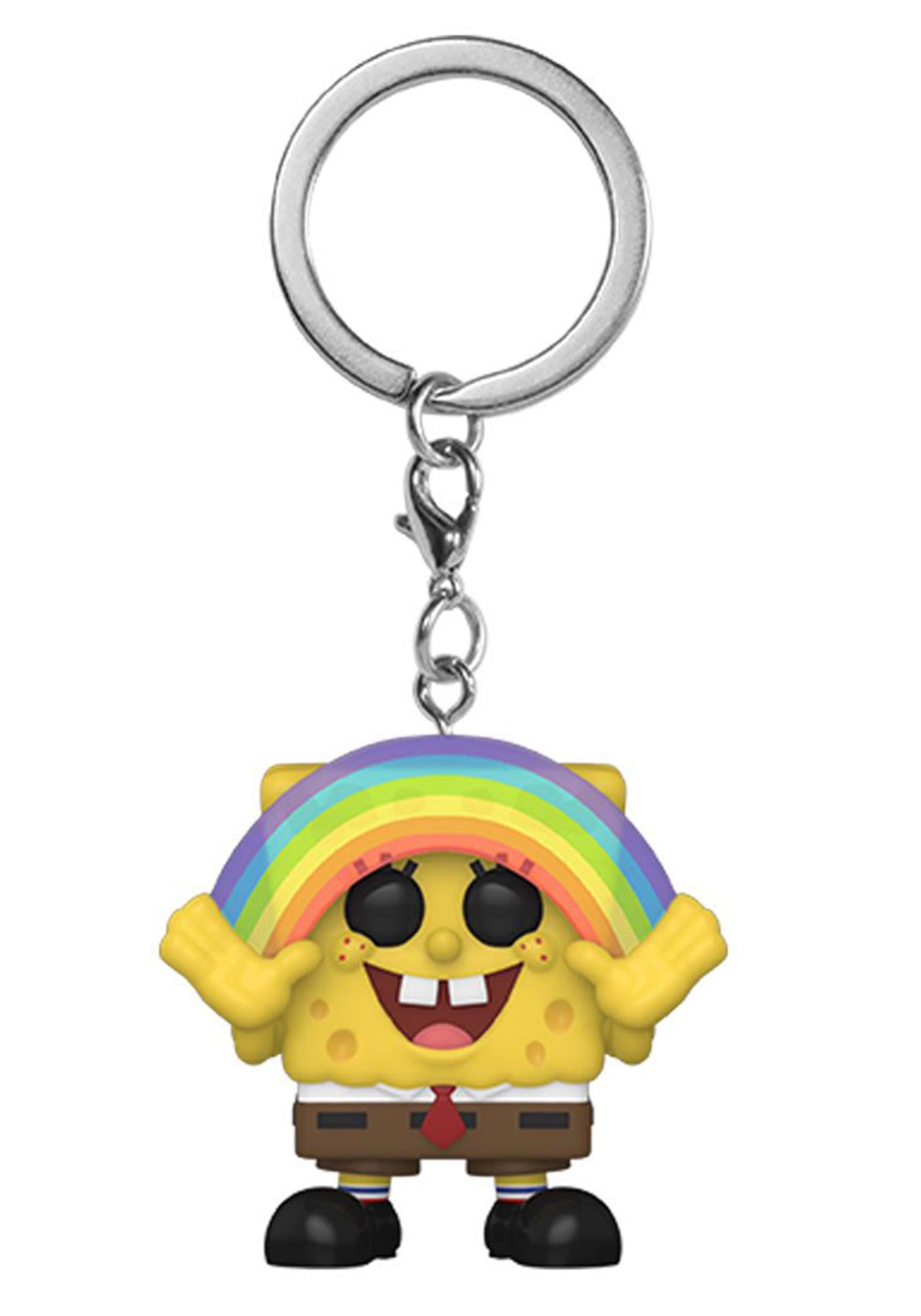 Funko Pop & Tee SpongeBob SquarePants Kid's Imagination Rainbow Shirt Large