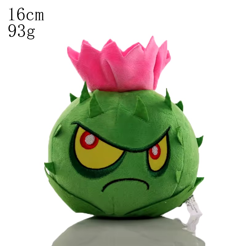 Peluche Videojuegos Cardo Teledirigido Plants vs Zombies Regalo Suave Felpa Juguetes Niños