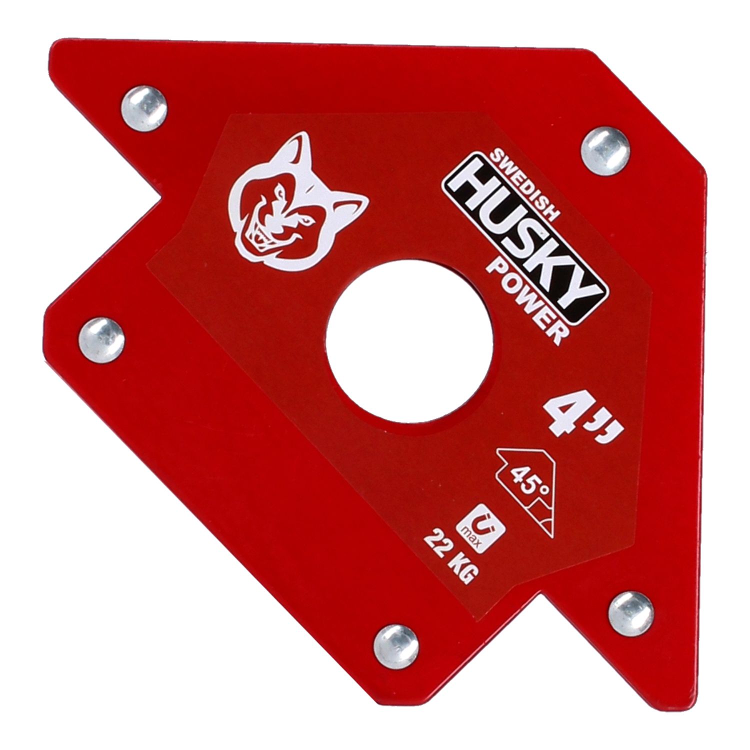 4 Escuadras imán Para Soldar 4 Pulgadas  Husky