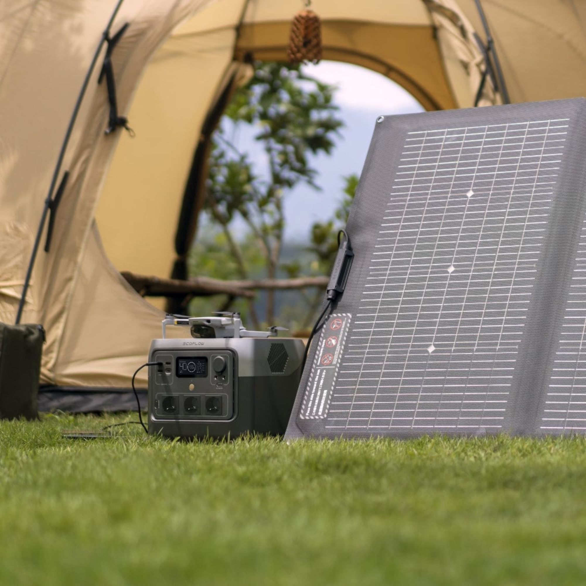 Estación de Energía Portátil EcoFlow RIVER 2 PRO, Batería Litio LFP de 768 Wh, 4X AC 800 W, 1x USB-C, 3x USB-A, Wi-Fi, Bluetooth