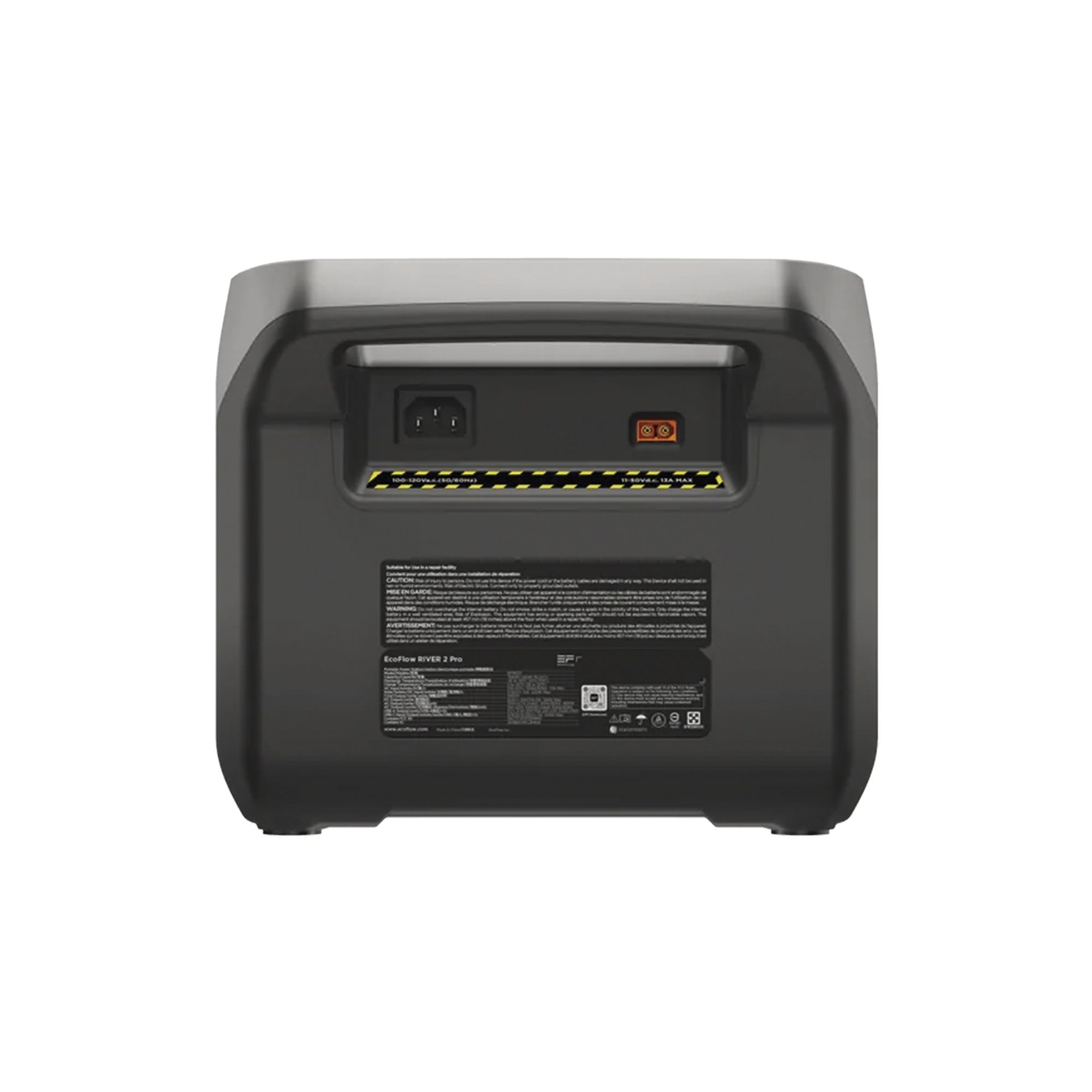 Estación de Energía Portátil EcoFlow RIVER 2 PRO, Batería Litio LFP de 768 Wh, 4X AC 800 W, 1x USB-C, 3x USB-A, Wi-Fi, Bluetooth