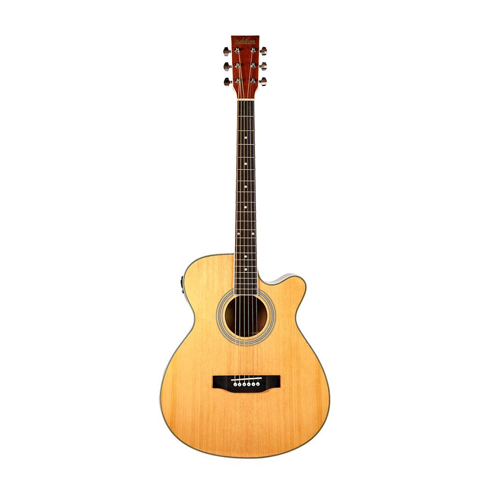Paquete guitarra electroacústica c/amplificador GRANADA CE-NPK BABILON