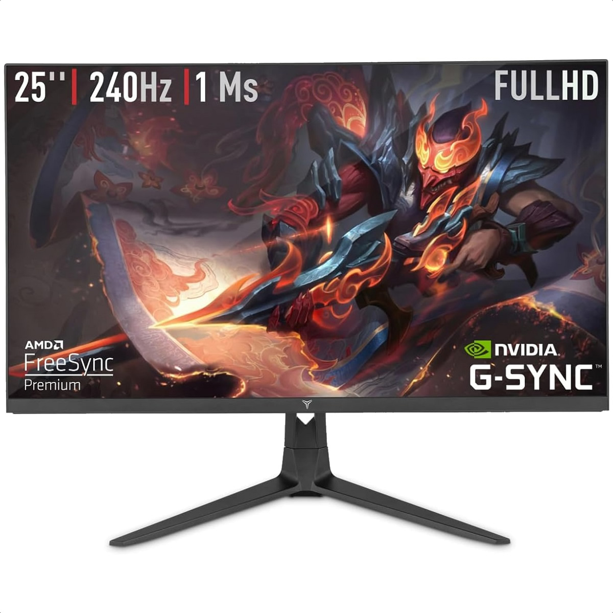 Monitor 24.5 YeYian AVANCE Gamer LED 240Hz 1ms HDMI DisplayPort YMF-VAF25-G1