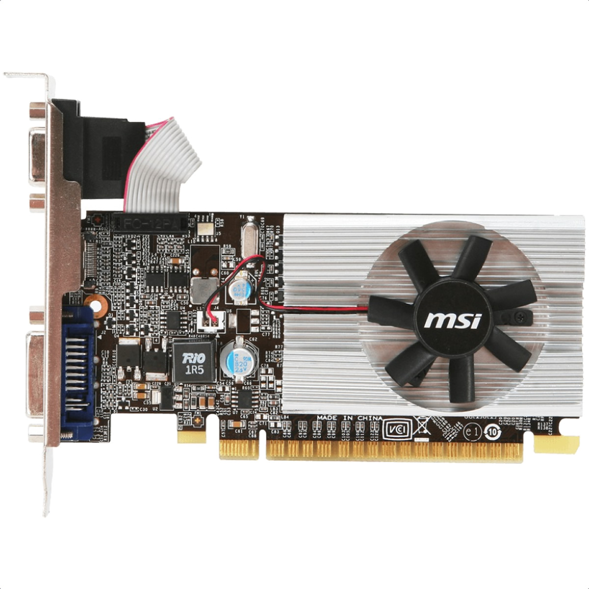 Tarjeta De Video Nvidia MSI N210 GeForce 1GB DDR3 N210-MD1G/D3 912-V809-3634