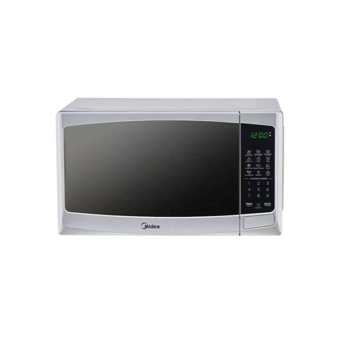 Horno de Microondas Midea 1.1 Pies Silver MMDP11S2BG