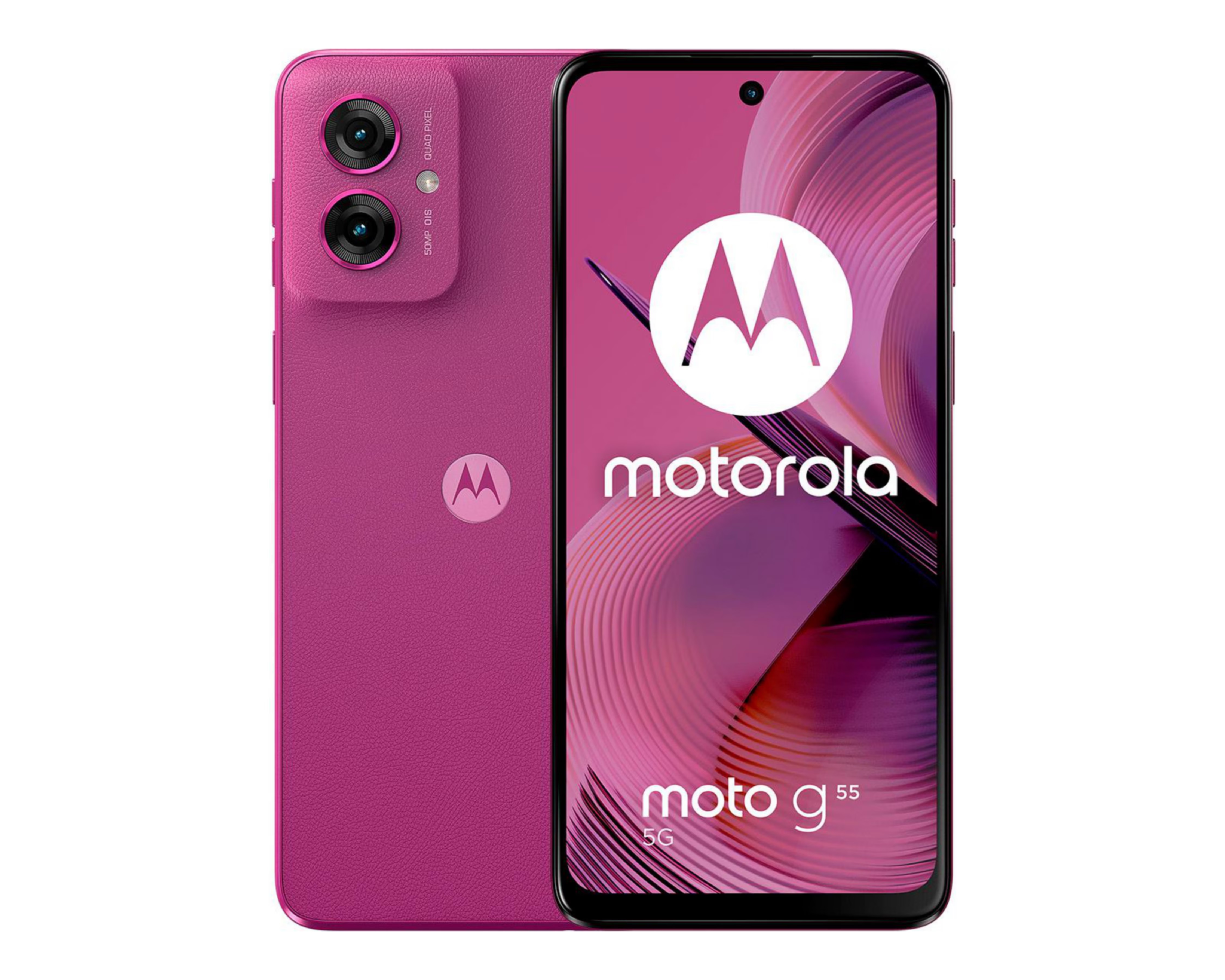 Motorola G55 5G 256Gb 8Ram Color Rosa Dualsim Nuevo Libre