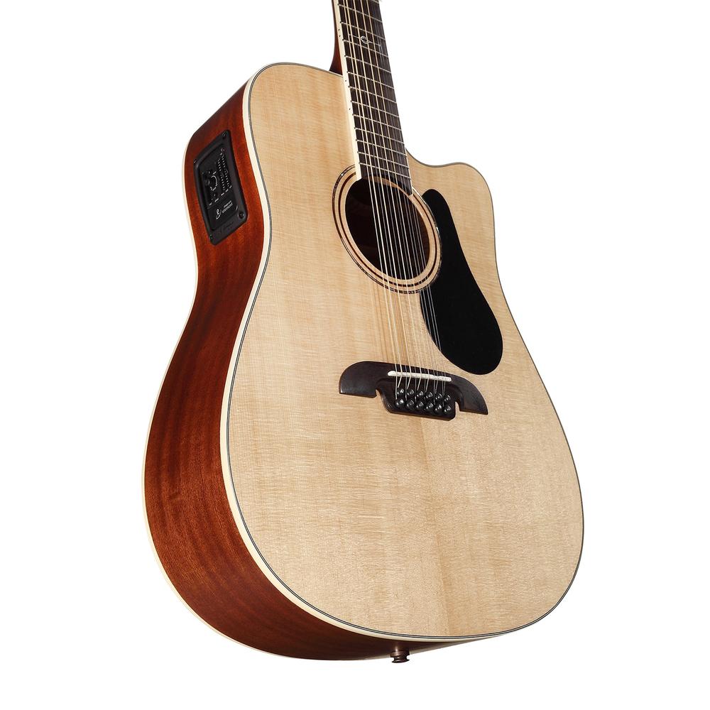 Guitarra Electroacústica de 12 Cuerdas AD60-12CE-EXP ALVAREZ.