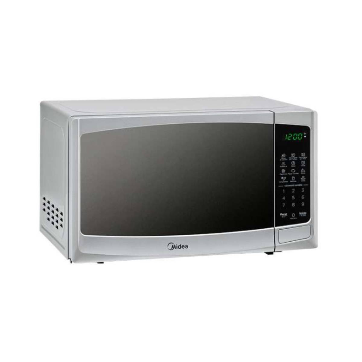 Horno de Microondas Midea 1.1 Pies Silver MMDP11S2BG