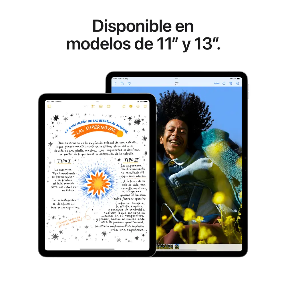 Apple iPad Air 11" Chip M2 Wi-Fi 512GB Blanco Estelar