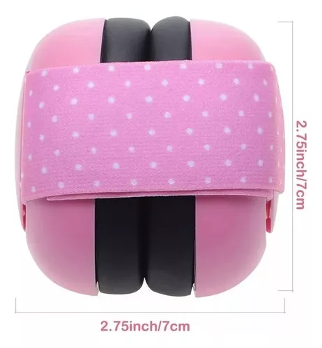 Orejeras A Prueba De Ruido Para Bebés Y Protectores Auditivo Rosa