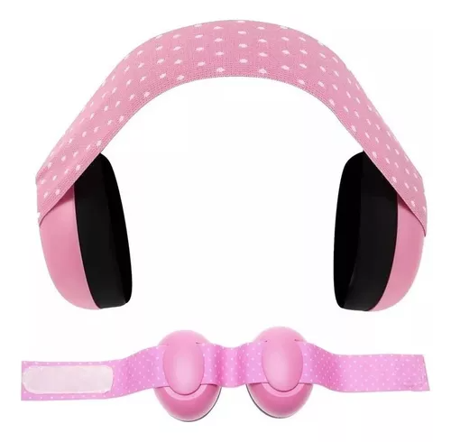 Orejeras A Prueba De Ruido Para Bebés Y Protectores Auditivo Rosa