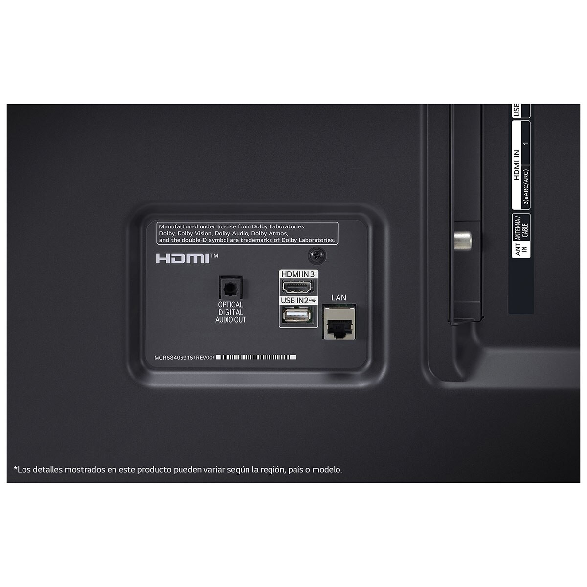 Televisión Pantalla 75 Pulgadas LG Smart TV 4K UHD 75UR7800PSB