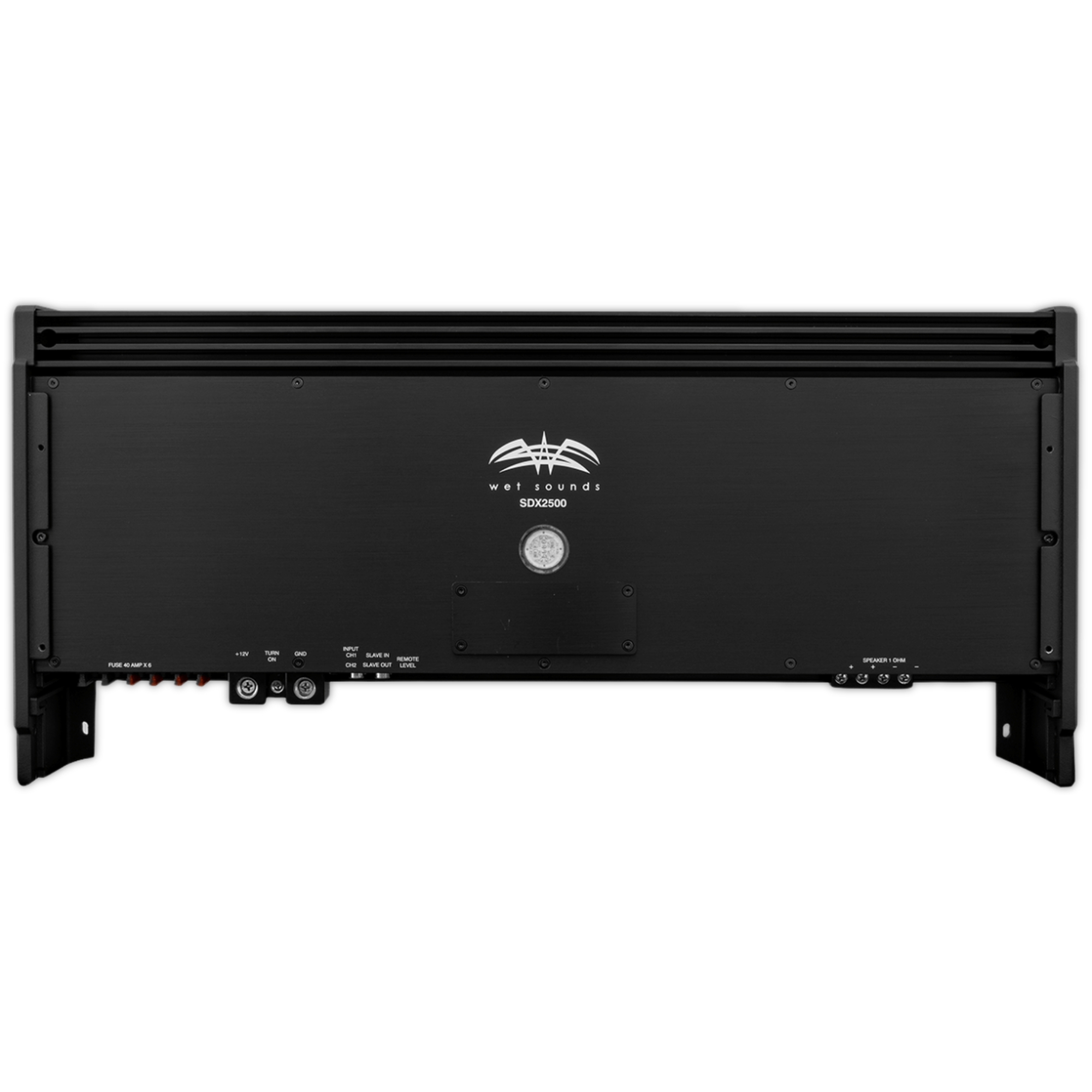 Amplificador Monoblock Marino para Bajos Wet Sounds Sinister-SDX2500 Clase D