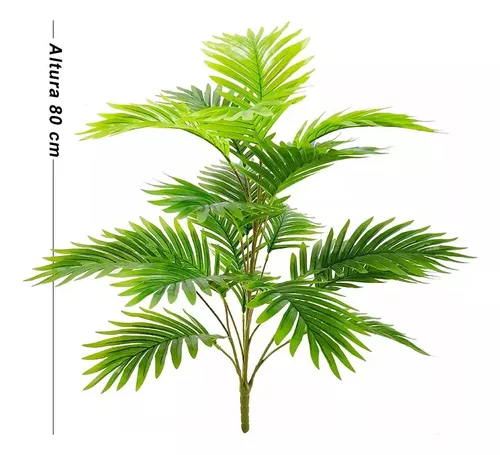 Plantas Hojas De Palma Artificiales Decorativa