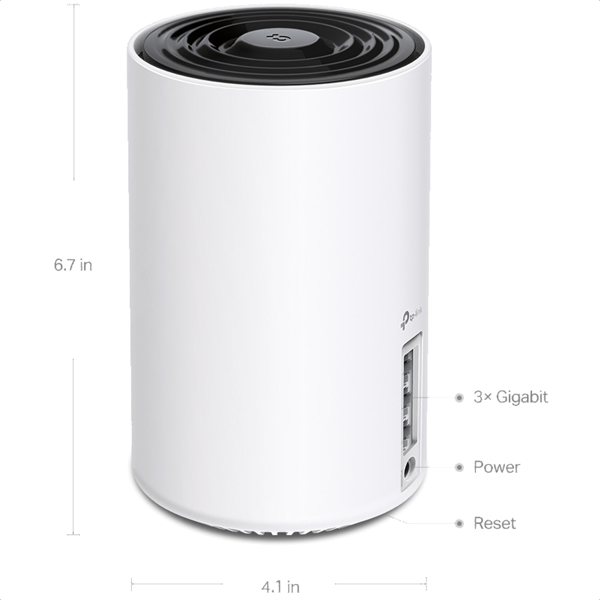 Kit Router Deco XE75 Tp-Link Triple Banda AX5400 Wi-Fi 6E Mesh 3 Pack