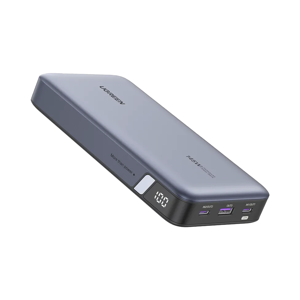 UGREEN Power Bank de 25000mAh, 3 Salidas 145W Max. | USB-A + 2 USB-C
