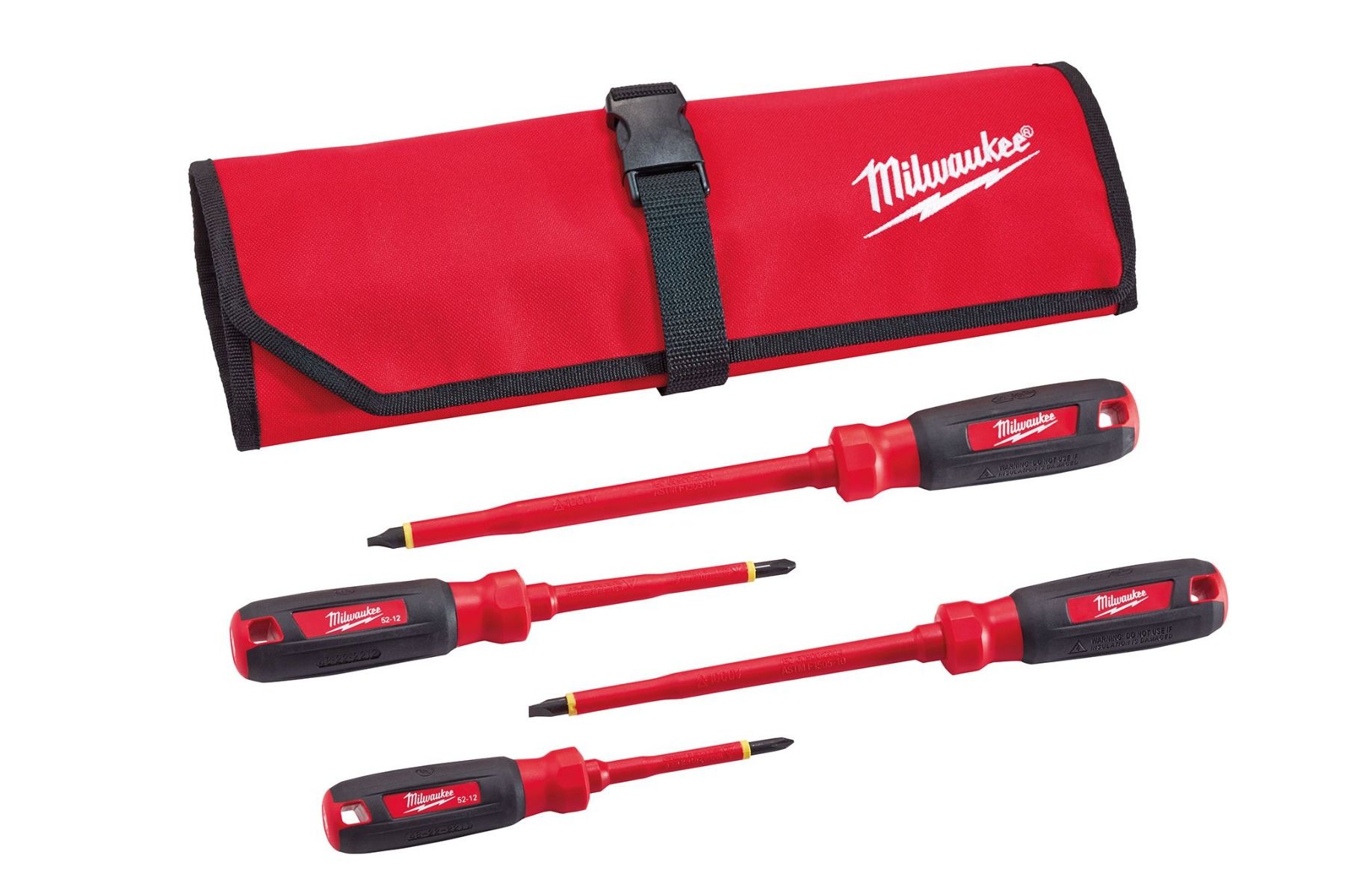 Juego de desarmadores aislados 1000V 4 Pz 48-22-2204 Milwaukee