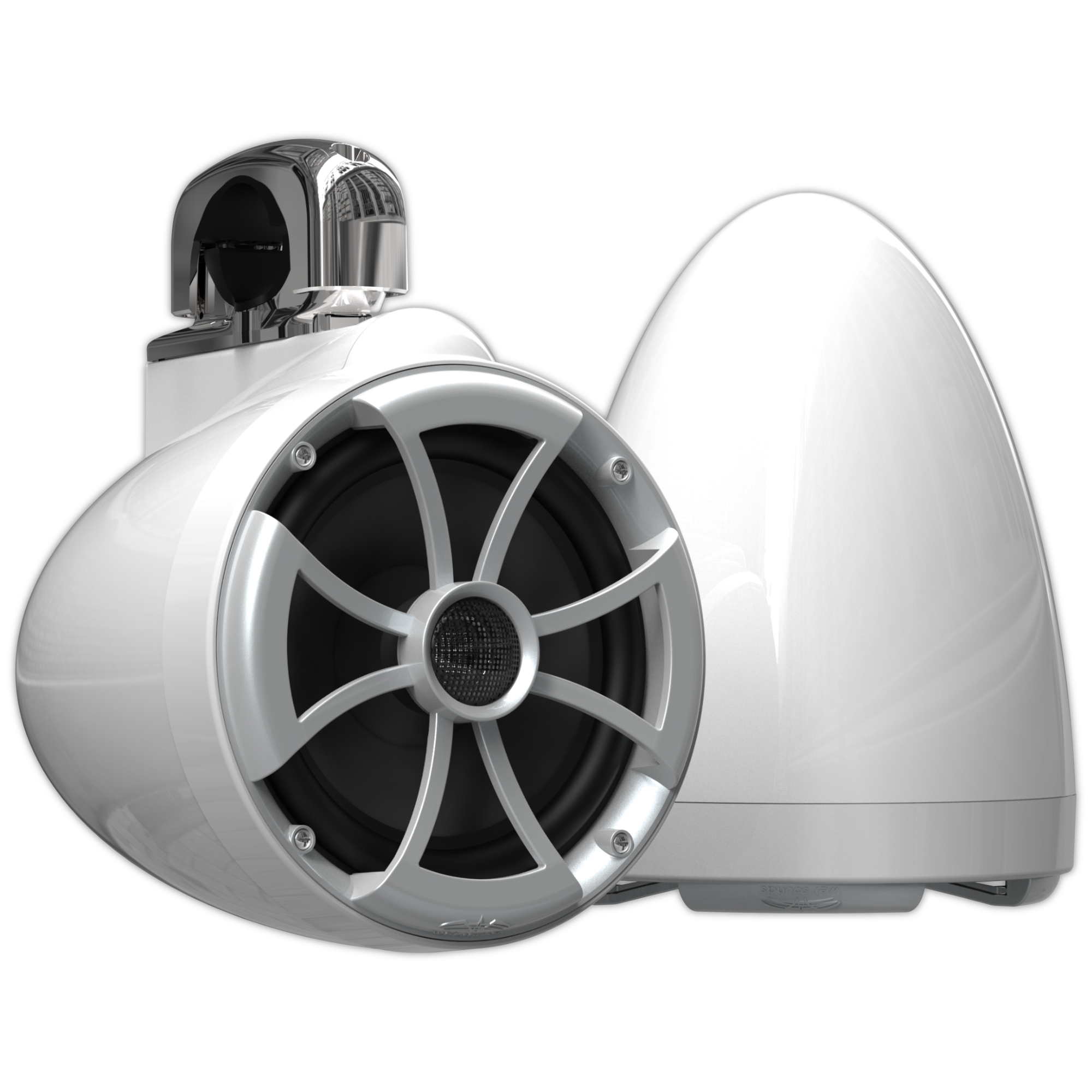 Bocinas de Torre Marinas Wet Sounds ICON 8-W FC SS 300W 8 PLG
