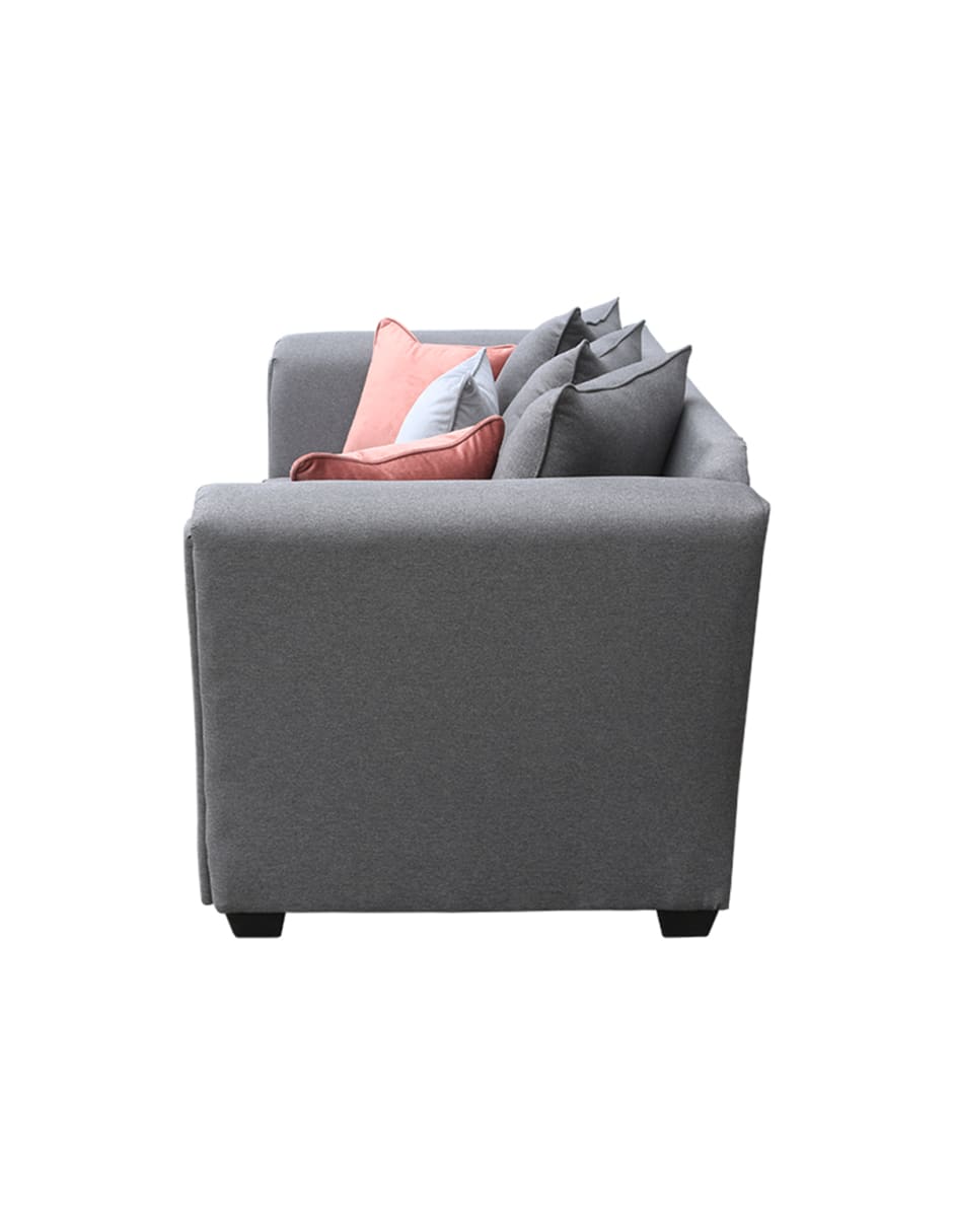 Sofá Love Seat 2 Plazas Madrid, con 3 Cojines Decorativos